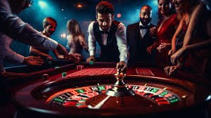Antarmuka aplikasi mobile arena77 yang menampilkan meja kasino langsung dan menu navigasi